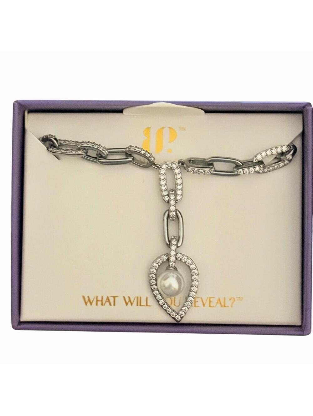 Bomb Party June 2026 Necklace “ It’s Got To Be Mine” Pearl On Hematite